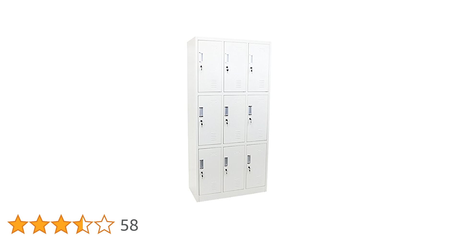 Amazon.co.jp: ロッカー おしゃれ スチールロッカー 9人用 鍵