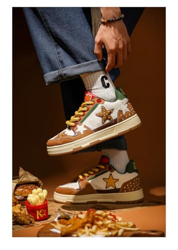 Star Cute Sneakers for Women Stylish Chunky Sole Trainers All-Season Comfortable Shoes in Multiple Colors3