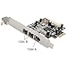 Kqcibz -PEX30016 3 Port IEEE 1394 Firewire 1394B & 1394A PCIe 1.1 X1 Card TI XIO2213B Chipset Requires Legacy Driver