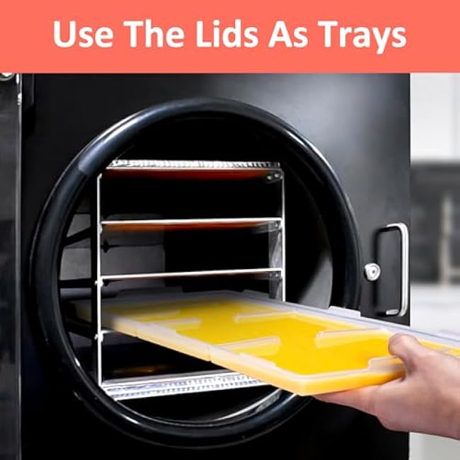 Angadona 5 Pcs Tray Lids for Harvest Right Freeze Dryer Medium Trays Freeze dryer tray lids medium for Harvest right freeze dryer accessories