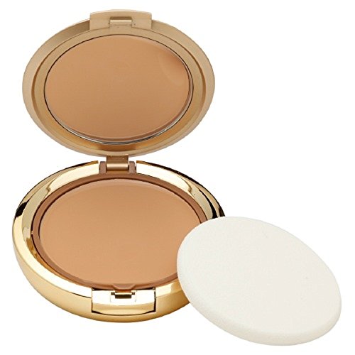 Milani Smooth Finish Oil Free Cream-to-Powder Makeup, Medium Beige [07] 0.28 oz (Pack of 2)
