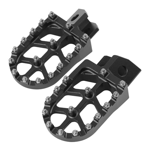 1 Paar Motorrad Billet Breite Fußrasten Für Yamaha XT250 YZ125 YZ80 WR250 TTR90 TTR125