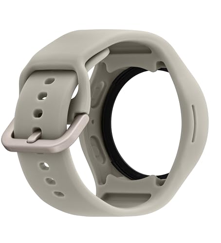Image of Samsung Galaxy Watch Kids Band for Galaxy Watch 4 /5 /6 /7 /FE, Smartwatch Replacement Strap for Kids, Silicone Small, GP-TYL305AMBSU, Light Gray