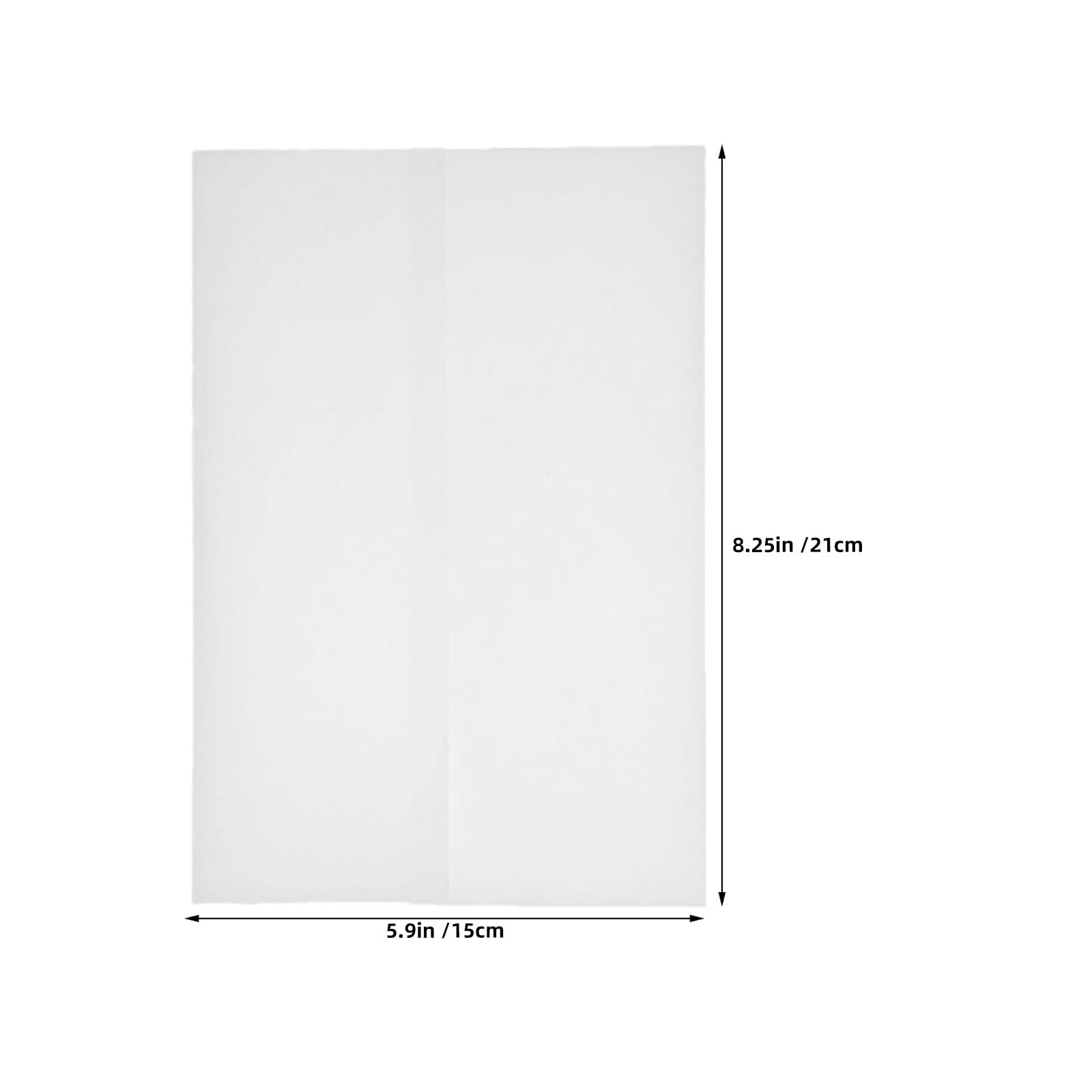 OUNONA 100 buste decorative per inviti: buste pre-piegate per matrimoni - 8,3x6" (21x15 cm) - Eleganti porta biglietti per feste di fidanzamento e anniversario.