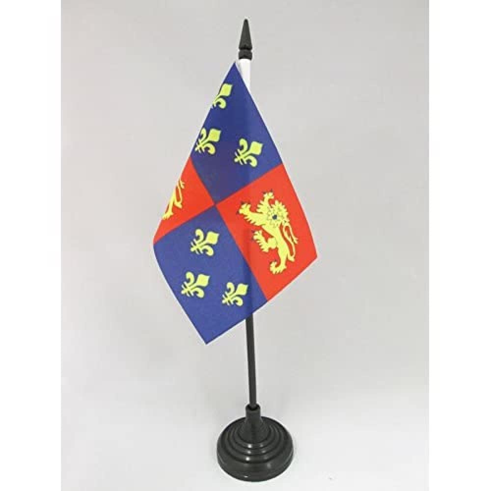 AZ FLAG, Landes Table Flag 4'' x 6'', French department Office Mini Banner 100% Polyester 15 x 10 cm