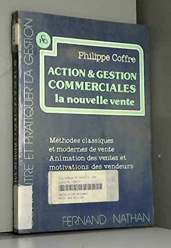 livre Action et gestion commerciales, la nouvelle vente