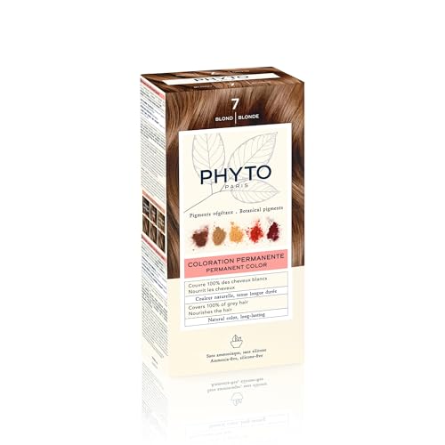 Phyto Tinte para el Cabello Color 7 Rubio, 100 g