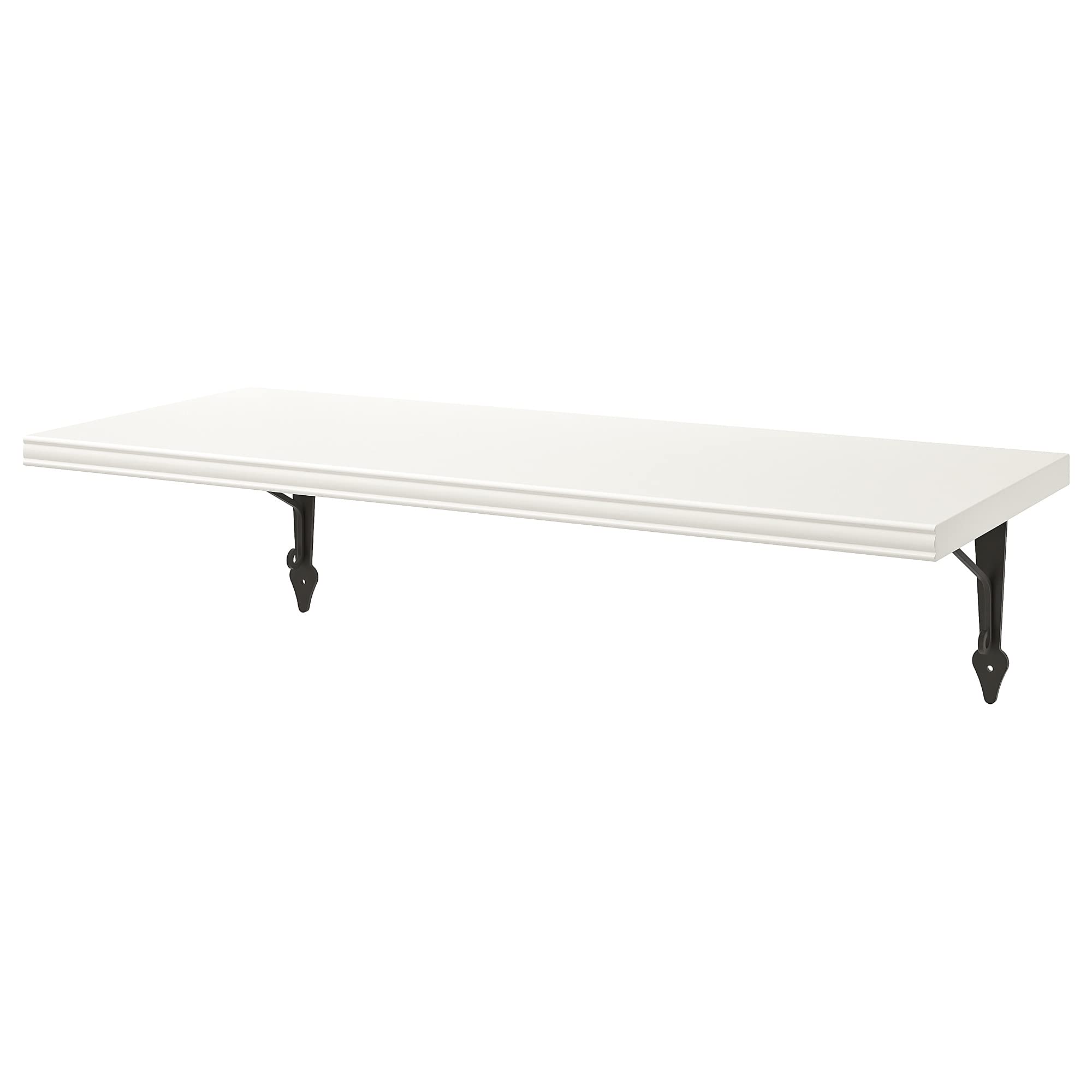 Étagère murale KROKSHULT/BERGSHULT design minimaliste blanc anthracite