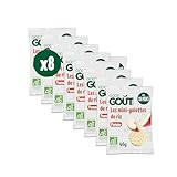 DES GALETTES BIO : Cet encas sans gluten, est sans OGM, pesticides ou autres engrais chimiques*. Un snack sain et qui respecte la qualité des écosystèmes naturels.