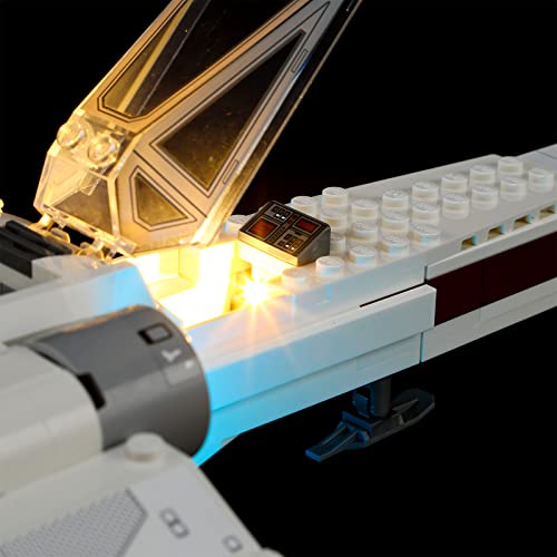 BRIKSMAX Led Lighting Kit for LEGO-75301 Luke Skywalker's X-Wing Fighter - Compatible with Lego Star wars Building Blocks Model- Not Include Lego Set - Image 6
