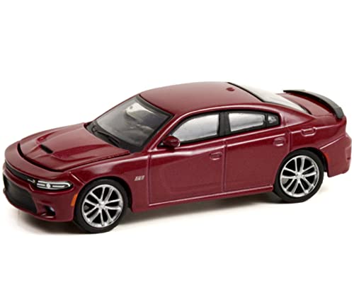Modelo 2017 Charger R/T Scat Pack Rojo 1/64 Diecast miniatura 2