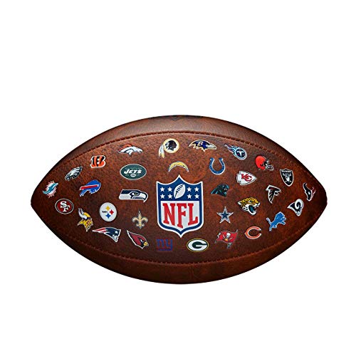  WILSON Ballon NFL Off Trowback 32 Team Logo