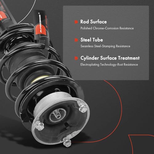 A-Premium Front Complete Strut and Coil Spring Assembly Compatible with BMW 328i 2007-2013, 335i 2007-2013, 128i 2008-2013, 135i 2012-2013 [w/Sport Suspension] by A-Premium - Used condition - Image 3
