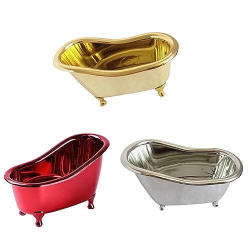 Cubo de champán mini dorado de diseño exclusivo en forma de bañera 4