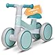 LIONELO VILLY Kinder Laufrad für 12-36 Monate Baby bis 30 kg, Lauflernrad Spielzeug mit 4 Räder, vordere Dämpfung, ergonomischer Sitz, Erst Rutschrad Fahrrad für Mädchen und Jungen