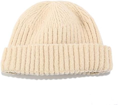 Skull Knit Beanie, Winter Warm Hip Hop Cap for Streetwear