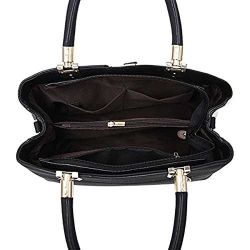 Image of Nevenka Purses and Handbags for Women Top Handle Bags Leather Satchel Totes Shoulder Bag