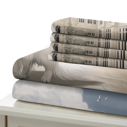 Housse de couette motif Samoyède pour une chambre douce et cocooning - 6