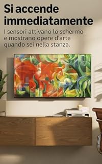 Amazon Fire TV Serie 2 da 40" (ultimo modello), smart TV HD con Telecomando vocale Alexa | Enhanced Edition, streaming veloce, Dolby Audio, modalità ambiente, TV in diretta gratuita