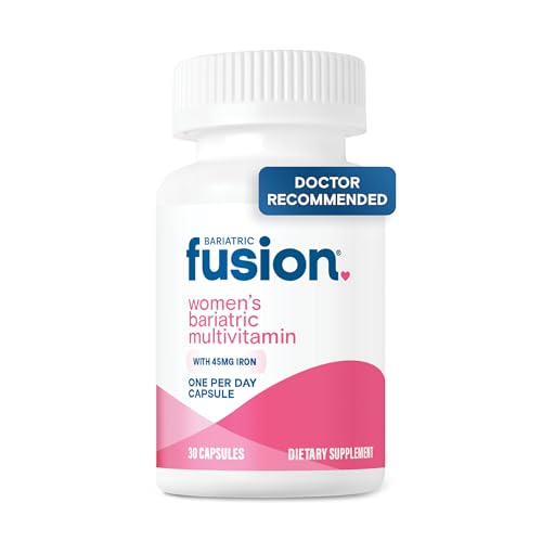 Bariatric Fusion Women's Bariatric Vitamin with Iron, 30 Capsules