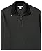 Amazon Essentials Men's Quarter-Zip French Rib Sweater, Casual Wear, Charcoal Heather, Large