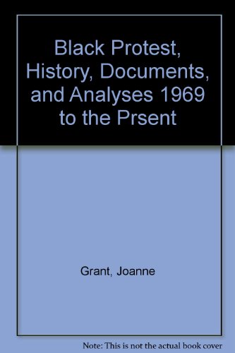 Black Protest B000H09QQW Book Cover