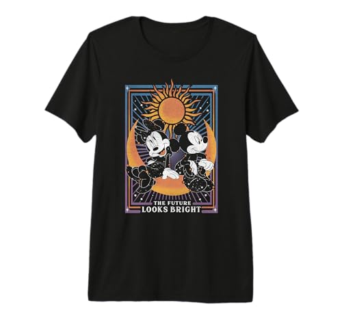 T-shirt Mickey et Minnie Disney style céleste idéal pour vos sorties de l'été