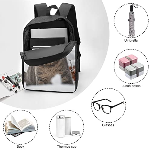 Sac à dos imprimé 3D chat contre la fatigue des épaules