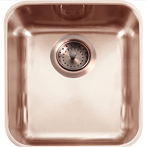 Colador para fregadero cobre antiguo acero inoxidable 3-1/2 pulgadas miniatura 6