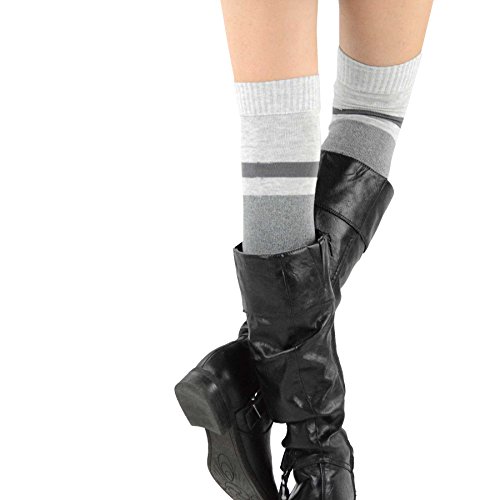 Image of Fashionable Cotton Slouchy Boot Socks for Women and Girls: Long Thigh Highs, Over-the-Knee Highs, and Knee Highs