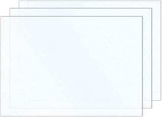 FEP Film 260x200mm, Thickness 0.15mm for 8.9 inch UV 3D Printers ELEGOO Saturn MSLA/ANYCUBIC Photon Mono X/QIDI S Box 95% Transmittance - 3 Pack