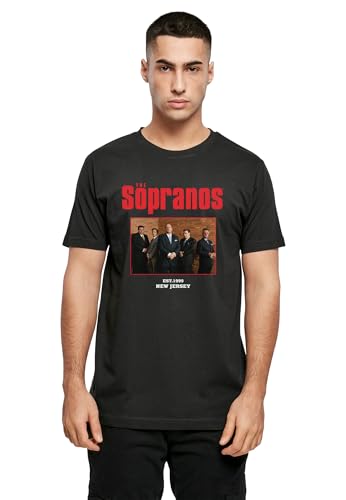Mister Tee Mens The Sopranos Est. 1999 Tee Black XL