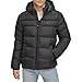 Tommy Hilfiger Herren Classic Hooded Puffer Jacket Daunenalternative, Oberbekleidung, Mantel, schwarz, Groß