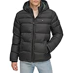 Tommy Hilfiger Men's Down Alternative Hooded Puffer Jacket (Standard and Big & Tall)