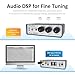 Receiver or Amplifier TPA3116 2x50W Bluetooth Amplifier BT 5.0 Stereo Class D w DSP PC UI Control BLV-D1