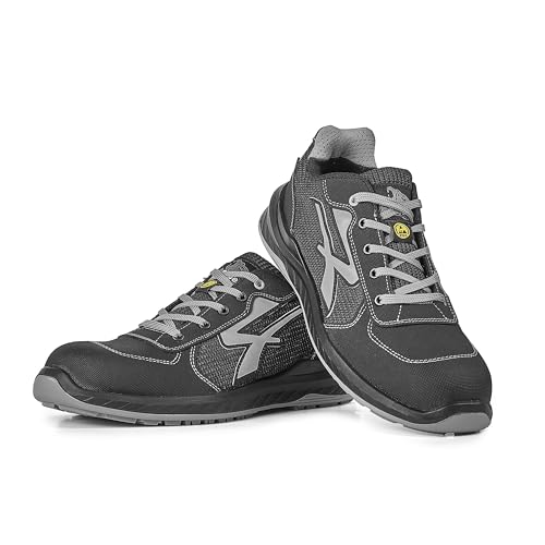 U-Power Red Industry® Shanghai, Scarpe Antinfortunistiche Unisex, Scarpe Da Ginnastica Leggere, Flessibili, Antiperforazione In Nylon, Con Suola Infinergy, Con Puntale In Alluminio (45) - 4