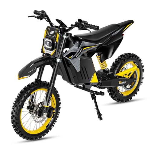 ECOLEAP Electric Dirt Bike for Teens Adults 3500W Peak Electric