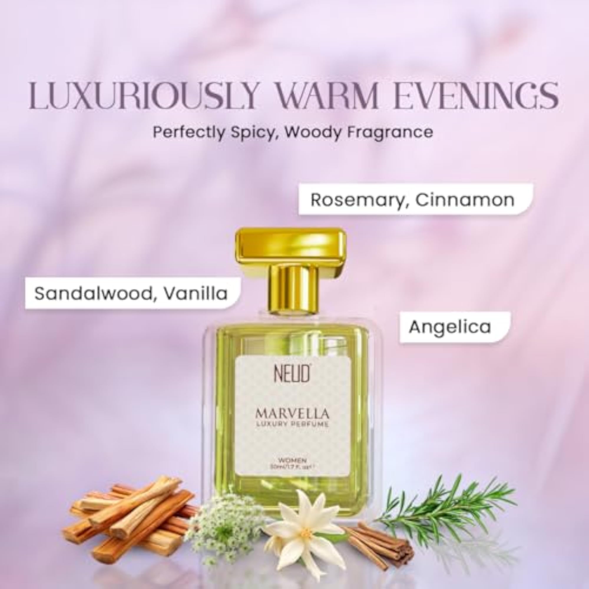 Luxury Perfume Gift Set for Women, 3 x 50ml EDP