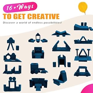 18pcskidscouchbuildingfortmodularkidsplaycouchconvertiblefoamplaysofafortoddlerandbabyplayroomfoldoutcouchsectionalplaysetforcreativegirlsboysnavyyellow Urban Country Home Decor 18pcs kids couch building fort modular kids play couch convertible foam play sofa for toddler and baby playroom fold out couch sectional play set for creative girls boys navyyellow urban country home decor