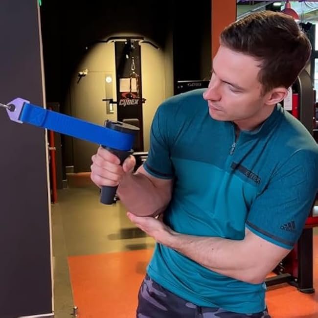 Arm wrestling Exercise Handle, LARRATT, Wrist Rolling and Forearm Exerciser for Workout Strength