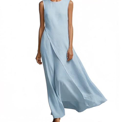 Robe en lin coton ample : confort fluide qui ne colle pas