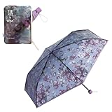 Wpc. ［ビニール傘］メトロポリタン美術館 名画アンブレラ ミニ モネ/菊 雨傘 折りたたみ傘 クラッチケース付 親骨49cm レディース 絵画 花柄 シック おしゃれ 映え コラボ THE MET 通勤 通学 旅行 PT-MT005-002