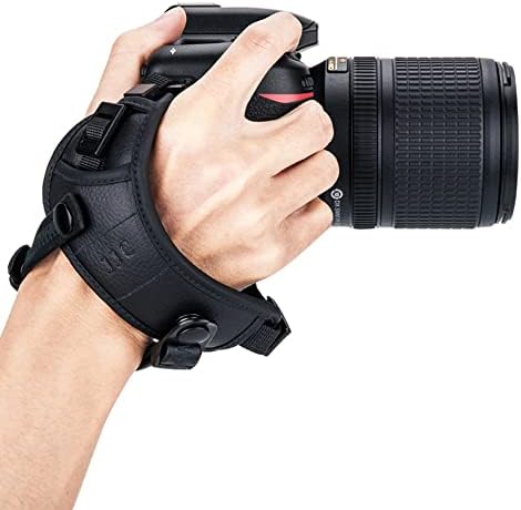 Deluxe Microfiber Camera Hand Strap, Secure Padded