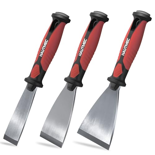 HAUTMEC 3pc Heavy Duty Putty Knife Set