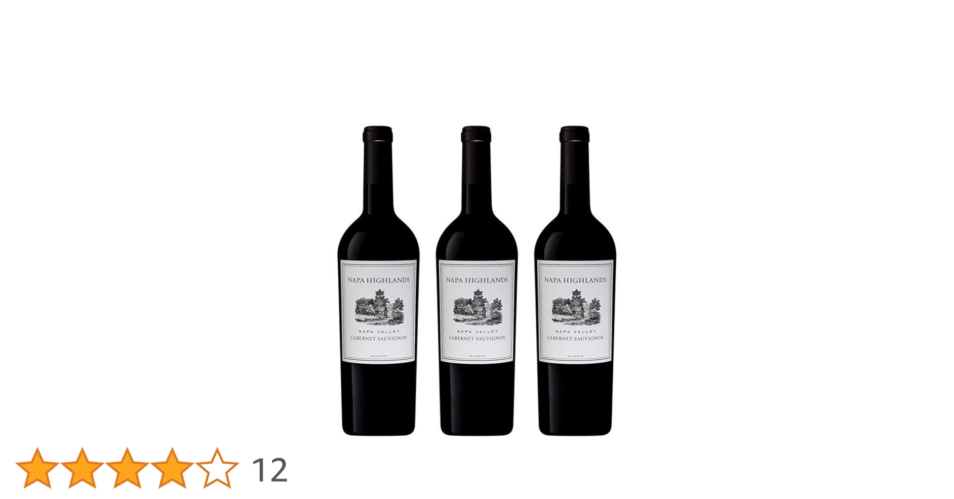 NAPA HIGHLANDS 750ml 3本 NAPA HIGHLANDS 750ml 3本 アメリカ ナパ・ハイランズ カベルネ