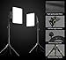 RALENO Softbox Lighting Kit, 2 x 16'' x 16'' Photography Studio Equipments with 50W / 5500K / 95 CRI LED Bulbs, Continuous Lighting System for Video Recording and Photography Shooting Model：PS080