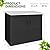 Greesum Outdoor Horizontal Storage Box, 34 Cu Ft Storage Shed,Weather-Resistant Storage Cabinet, Lockable and Waterproof, Sutiable for Trash Can, Garden Tools, Pool Supplies, Black