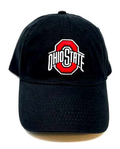 Gorra Ohio State ajustable clásica negra miniatura 2