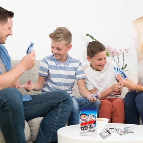 YCVBCY Monoplly Kartenspiel, 2PCS Brettspiele Deal Kartenspiel Gesellschaftspiel Schnelles Spiel Reisespiel-Kartenspiele Familien Spielablauf für Familien und Kinder ab 7 Jahren – Bild 8