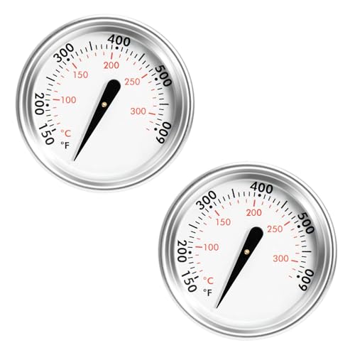 60540 7581 67031 Grill Thermometer for Weber Spirit I & II 200/300 & Q Series Grills, Replacement for most Weber 22